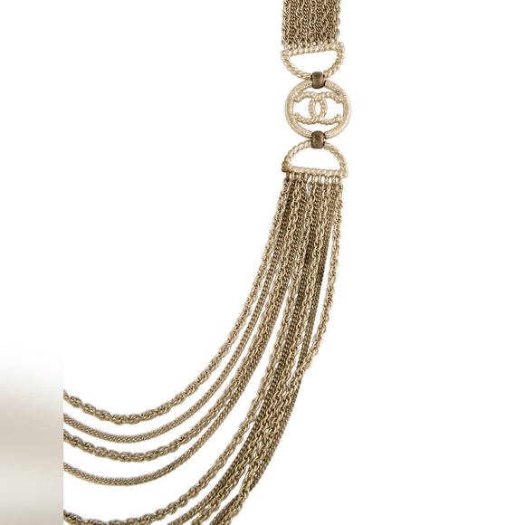 NEW AUTHENTIC CHANEL CC RUNWAY NECKLACE/ BELT - Picture 14 of 14